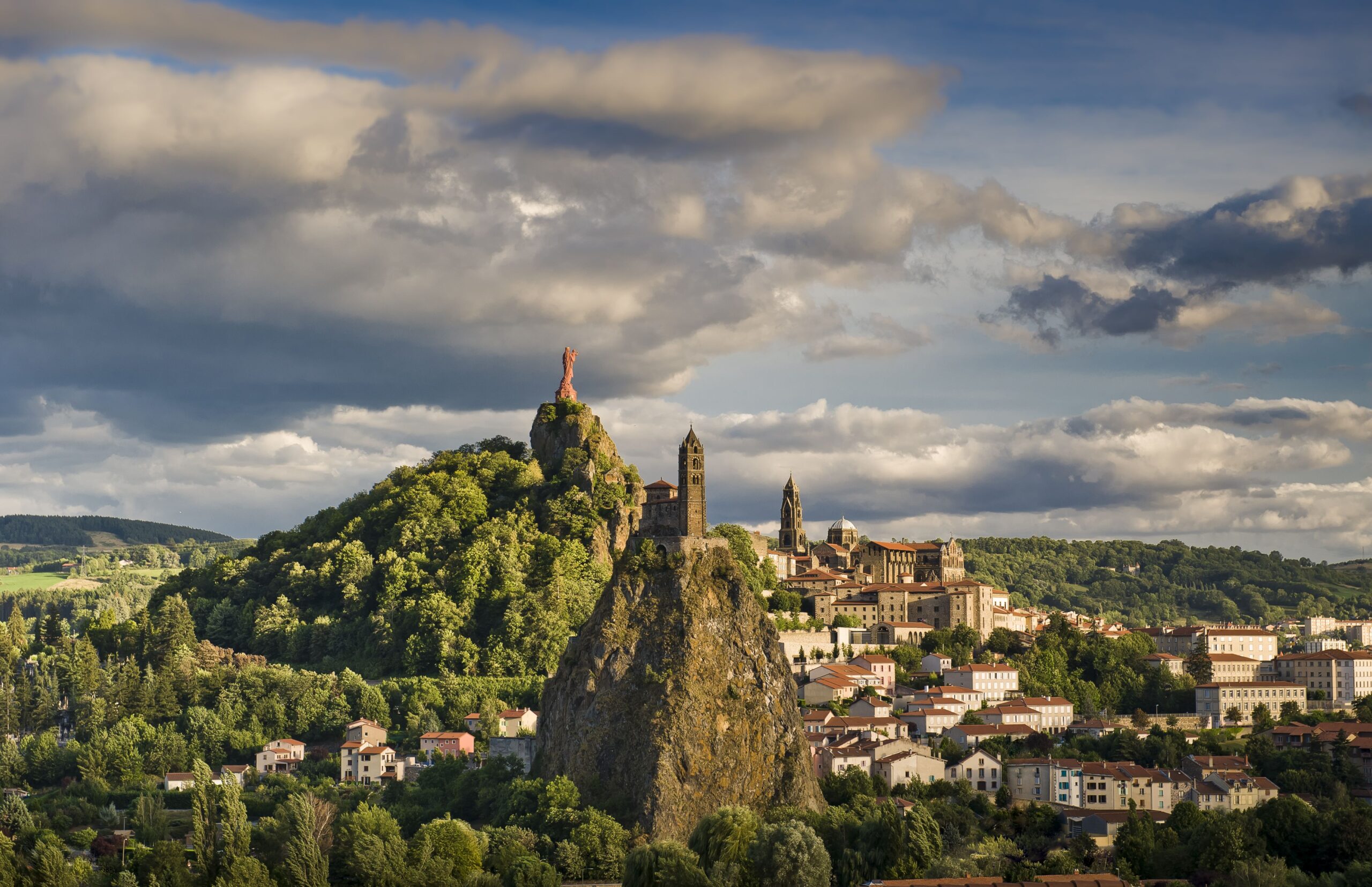 Le Puy-en-Velay, France: A historic town renowned for its volcanic landscapes, religious landmarks, and rich cultural heritage.