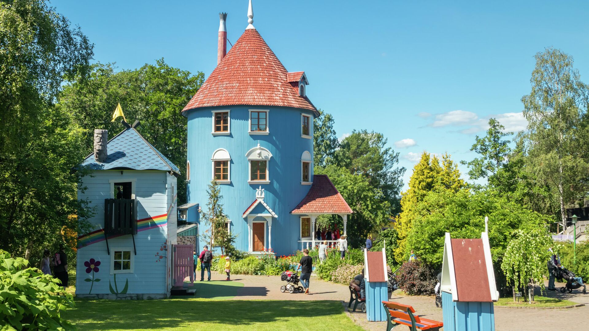 Naantali, Finland: A charming coastal town known for its picturesque harbor, historic old town, and proximity to the Archipelago Sea.