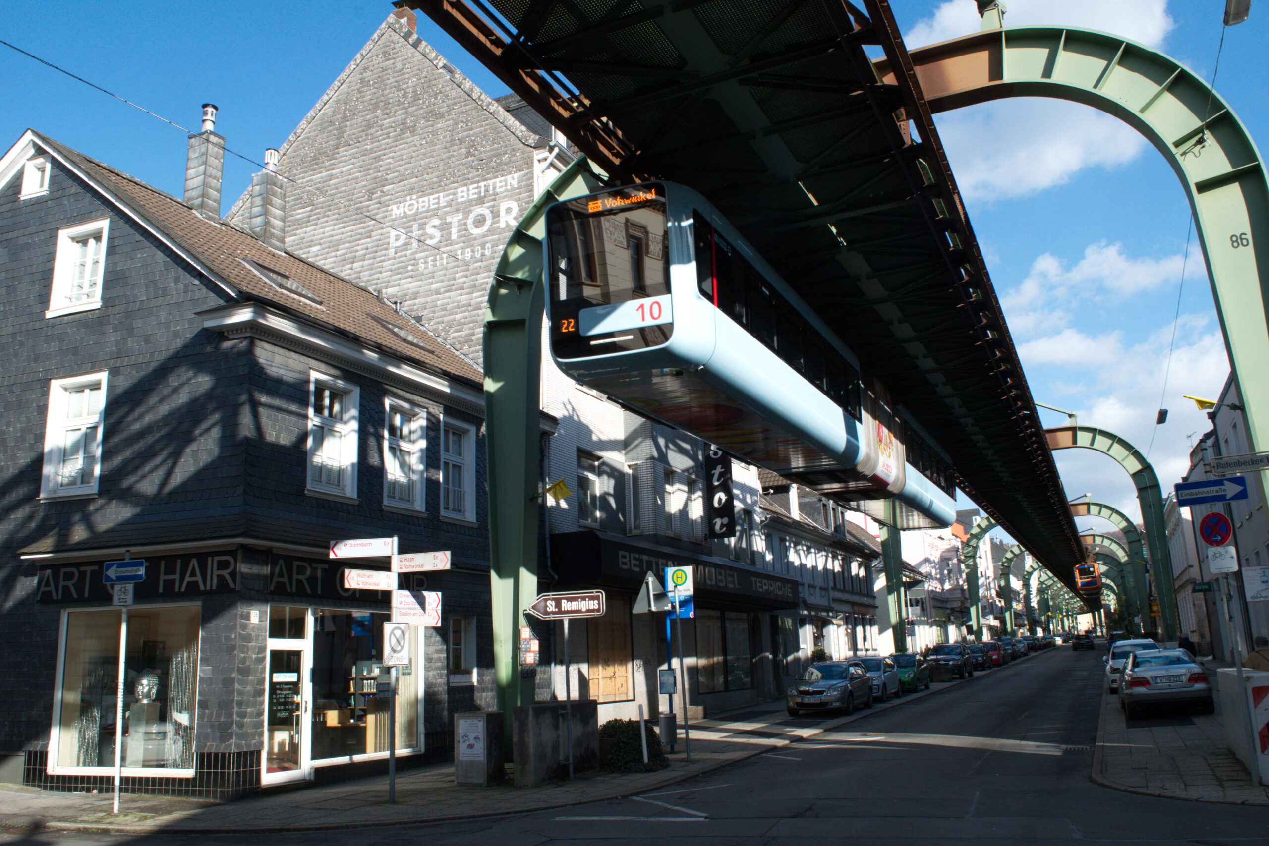 Wuppertal, Germany: A unique city known for its iconic suspended monorail, scenic parks, and rich industrial heritage.