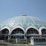 Chorsu Bazaar dome in Tashkent