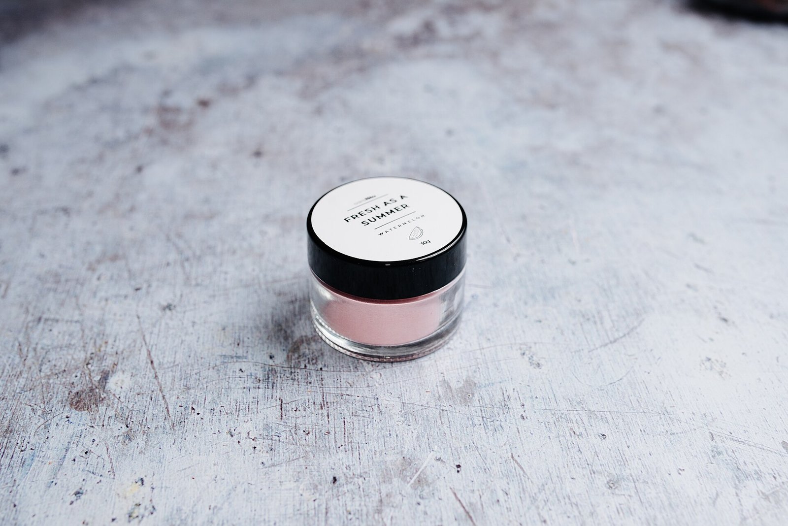 Skincare cream jar